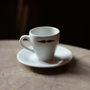 Filiżanka z wąsem "Espresso"