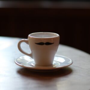 Filiżanka z wąsem "Espresso"